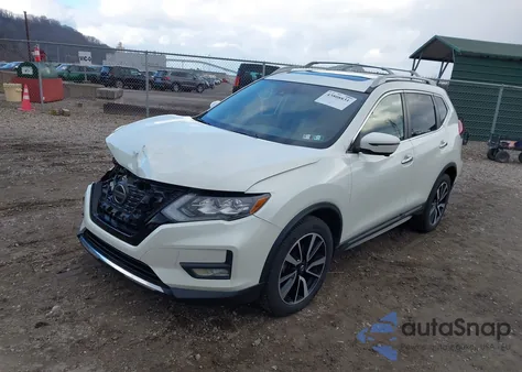 2020 Nissan Rogue Sl Intelligent Awd z USA, uszkodzony, nr VIN 5N1AT2MV5LC747332